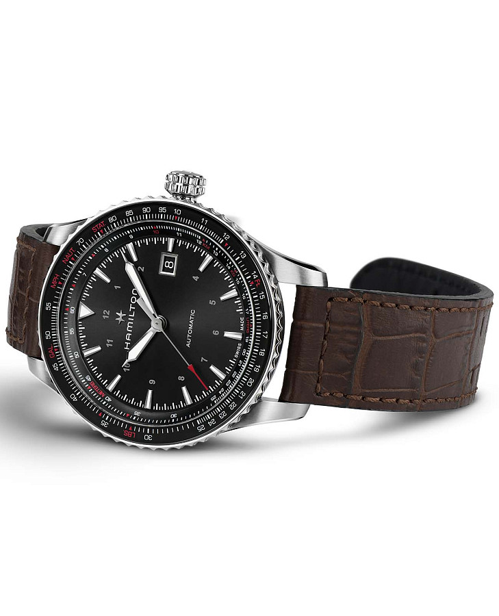 Часы Hamilton Khaki Aviation Converter H76615530 — механические, Швейцария, мужские