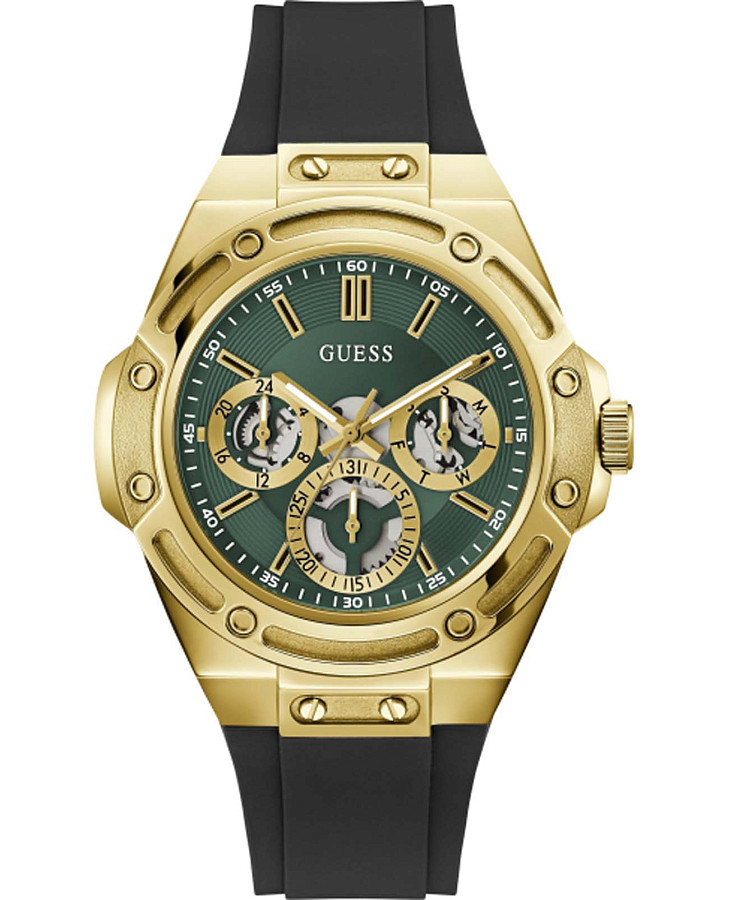 Часы Guess Sport GW1132G8 — мужские, зеленый
