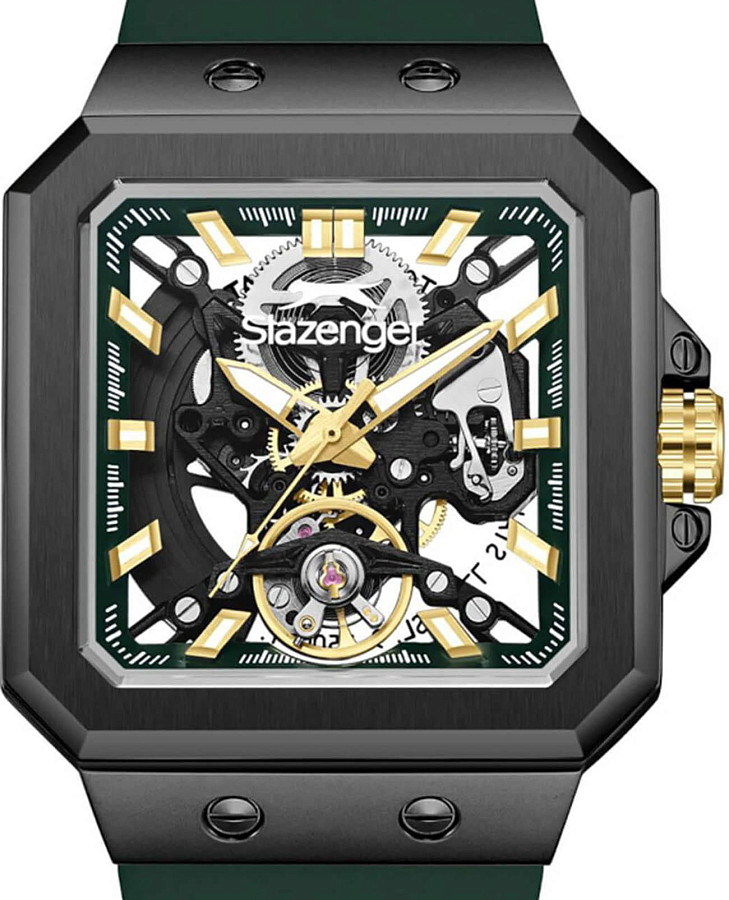 Часы Slazenger SL.09.2500.1.03 — механические, сталь металл