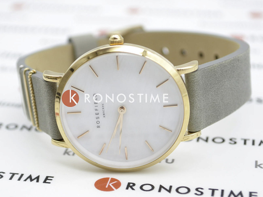 Часы Rosefield The West Village WEGR-W75 — кожаный, женские