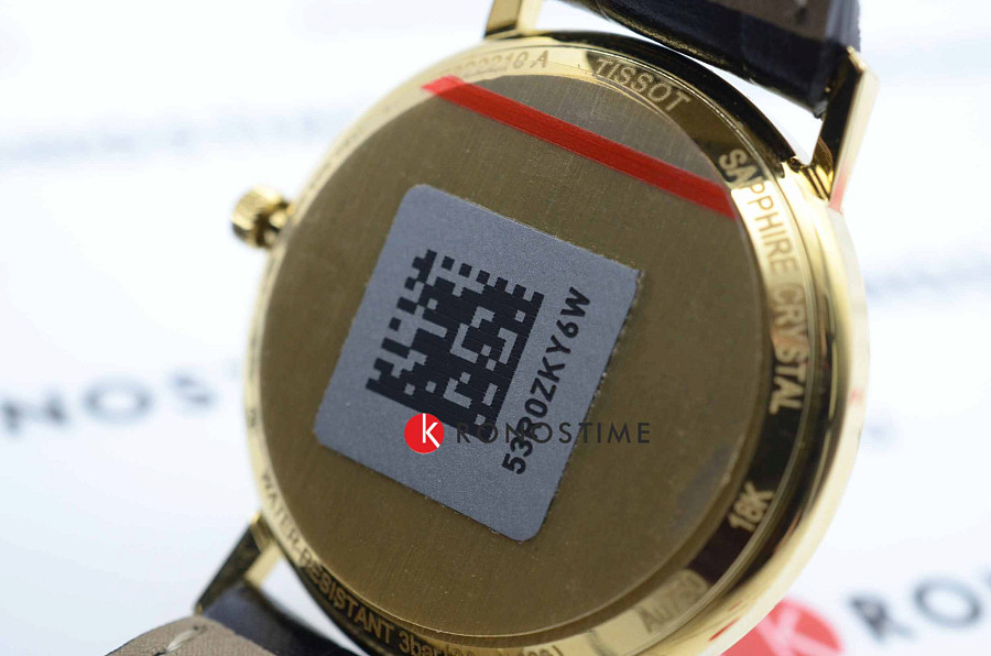 Часы Tissot Goldrun Sapphire Lady 18K Gold T922.210.16.111.00 — перламутровый, золото металл