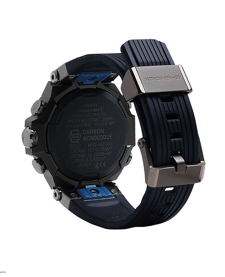 Часы Casio G-Shock Premium MTG-B2000B-1A2 (MTG-B2000B-1A2ER) — артикул MTG-B2000B-1A2