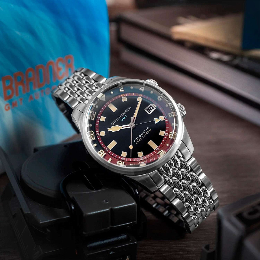 Часы Spinnaker Bradner SP-5121-11 — сталь металл, нержавеющая сталь