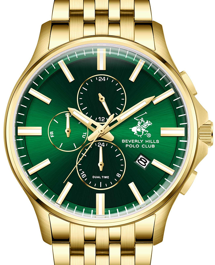 Часы Beverly Hills Polo Club BP3852X.170 — кварцевые, сталь металл