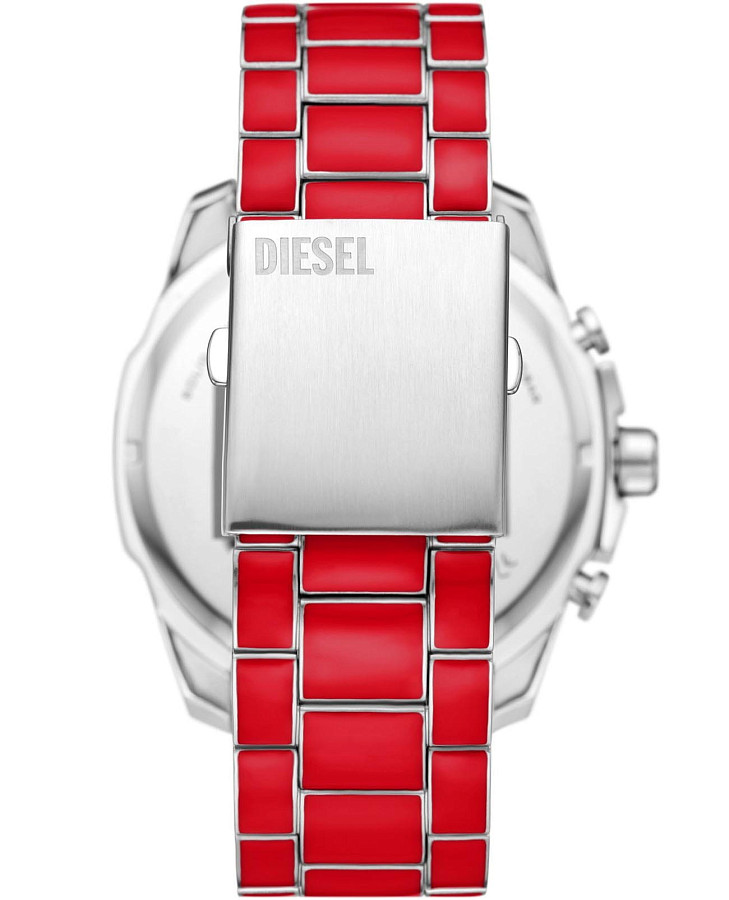 Часы Diesel Mega Chief DZ4638 — кварцевые, металл сталь
