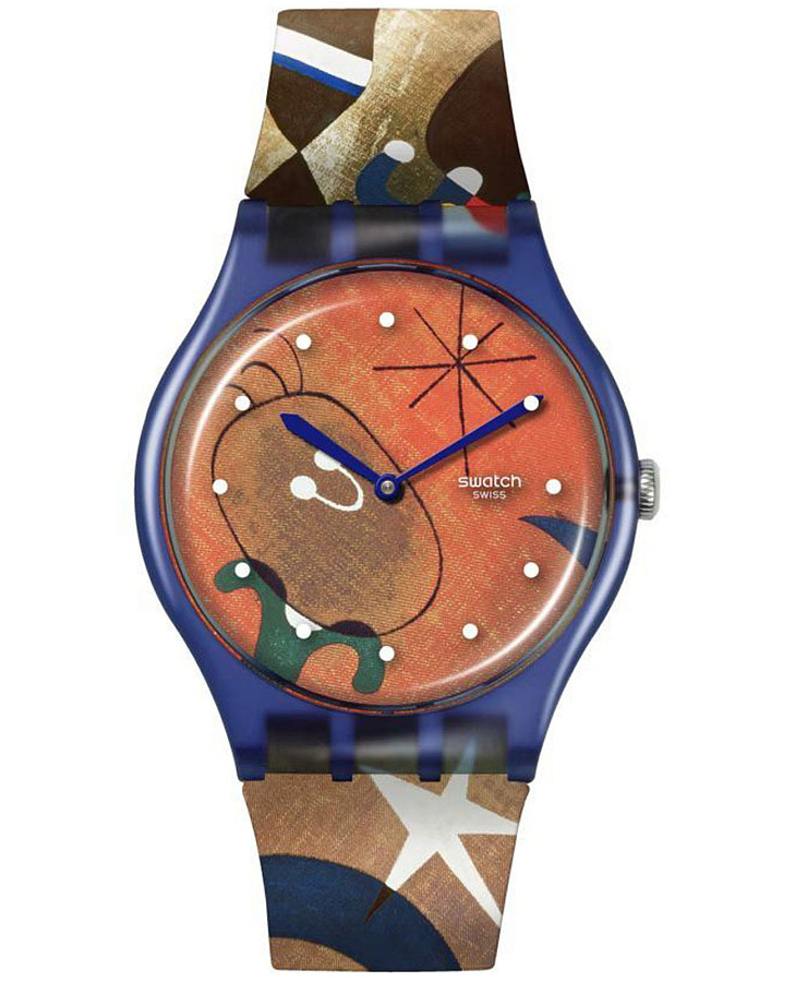 Часы Swatch New Gent Biosourced SO29Z136 — мужские, оранжевый