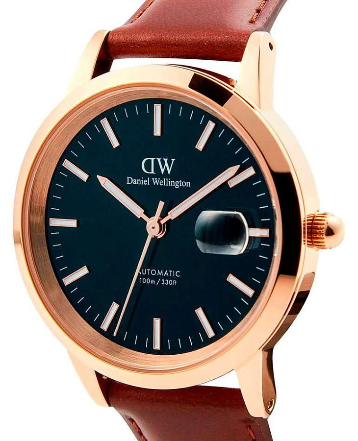 Часы Daniel Wellington Iconic Automatic DW00100758 — механические, металл сталь
