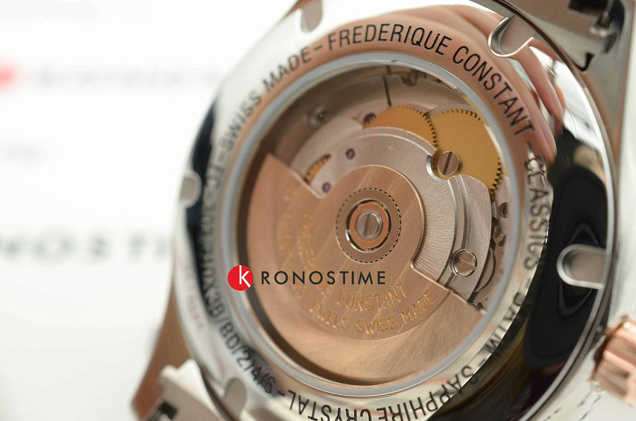 Часы Frederique Constant Ladies Automatic Double Heart Beat FC-310LGDHB3B2B — металл сталь, Швейцария