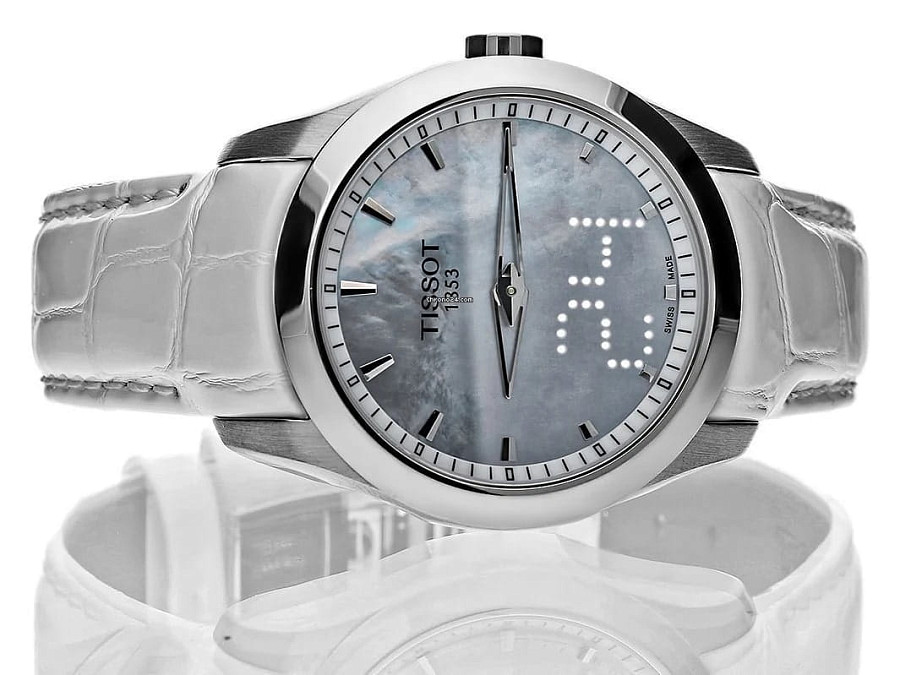 Часы Tissot Couturier Secret Date Lady T035.246.16.111.00 — Швейцария, кварцевые
