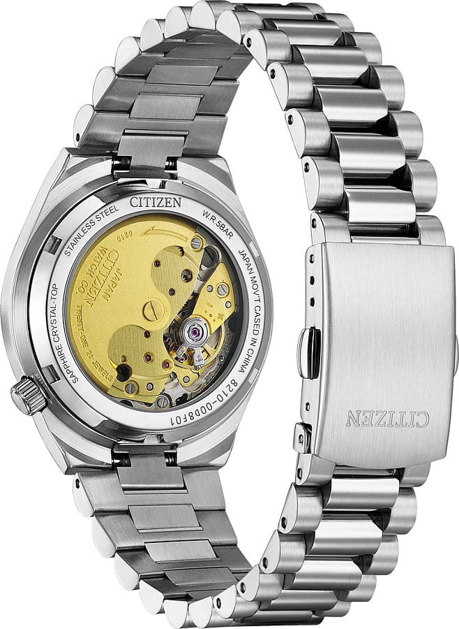 Часы Citizen Tsuyosa NJ0200-50M — синий, механические