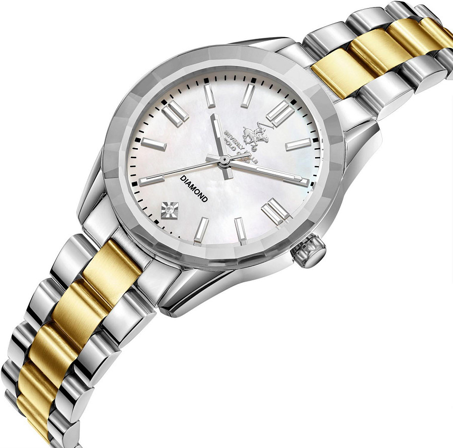 Часы Beverly Hills Polo Club BP3643X.220 — кварцевые, сталь металл