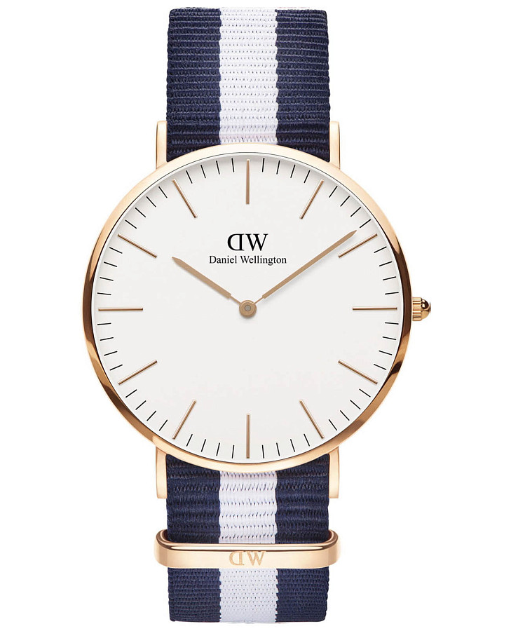 Часы Daniel Wellington Classic Glasgow DW00100004 — мужские, белый