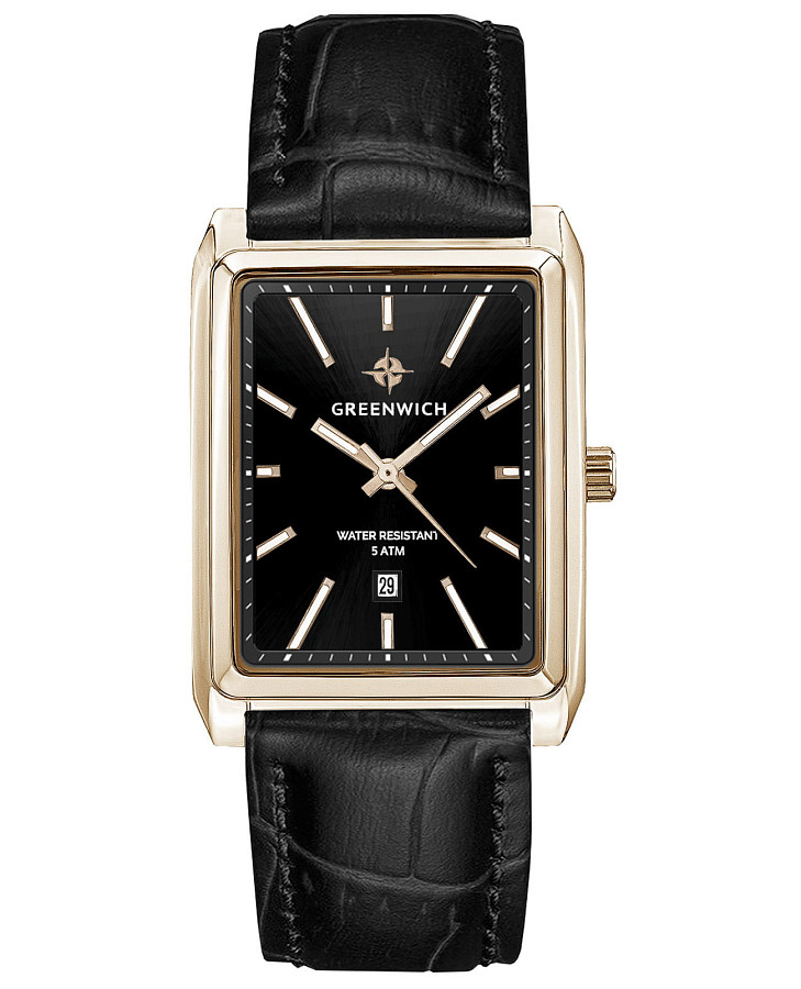 Часы Greenwich Galeon GW 541.41.11 — мужские, черный