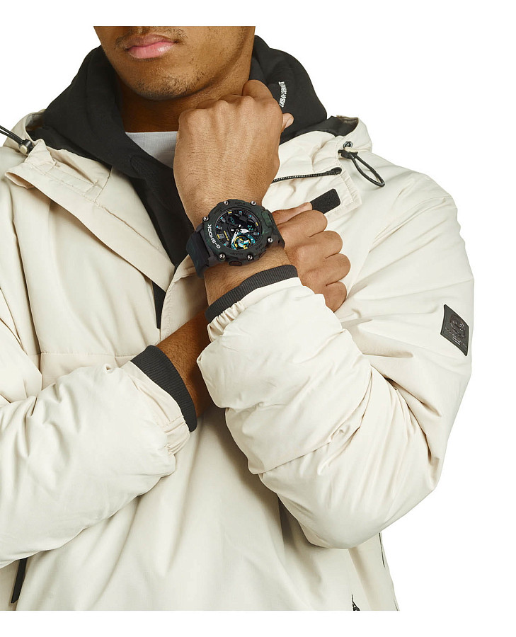 Часы Casio G-Shock GA-2200MFR-3A — электронные, карбон