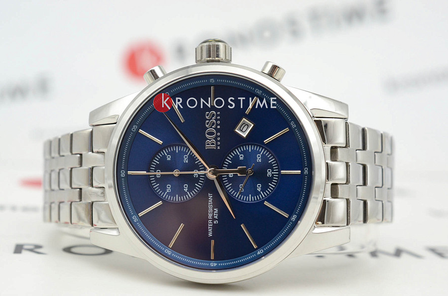Часы Hugo Boss Jet HB1513384 — кварцевые, сталь металл