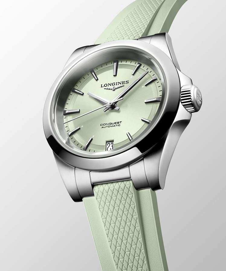 Часы Longines Conquest L3.430.4.02.9 — механические, сталь металл