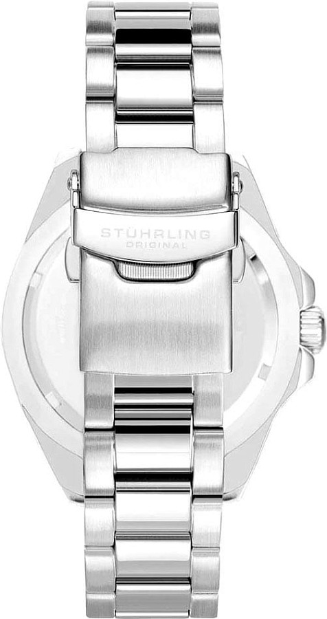 Часы Stuhrling Depthmaster 3950A.4 — кварцевые, сталь металл
