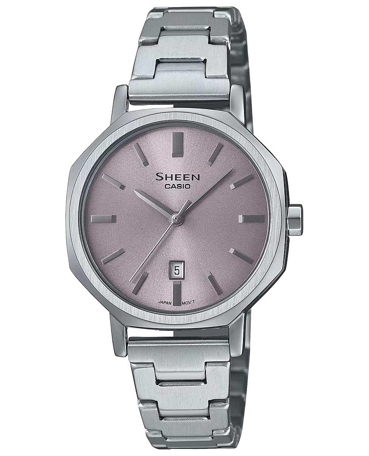 Часы Casio Sheen SHE-4554D-8A — женские, перламутровый