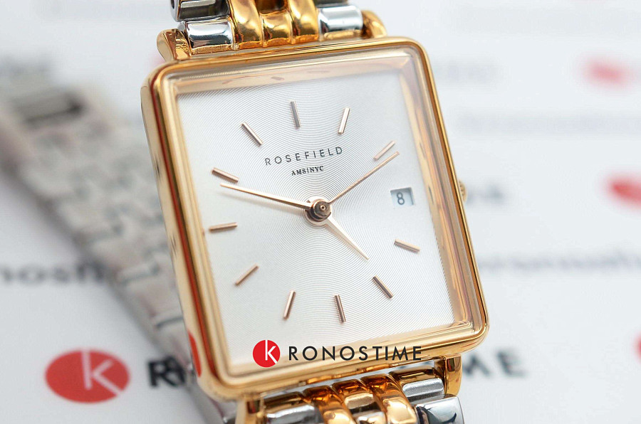 Часы Rosefield The Boxy XS QMWSSR-Q024 — металл сталь, США