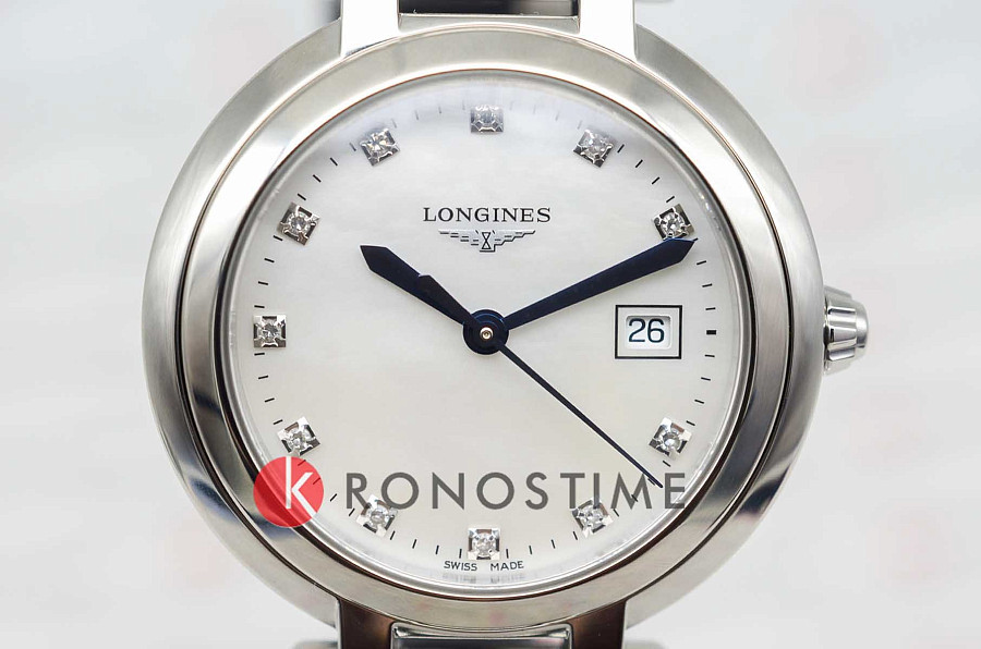 Часы Longines PrimaLuna L8.122.4.87.6 — сталь металл, Швейцария