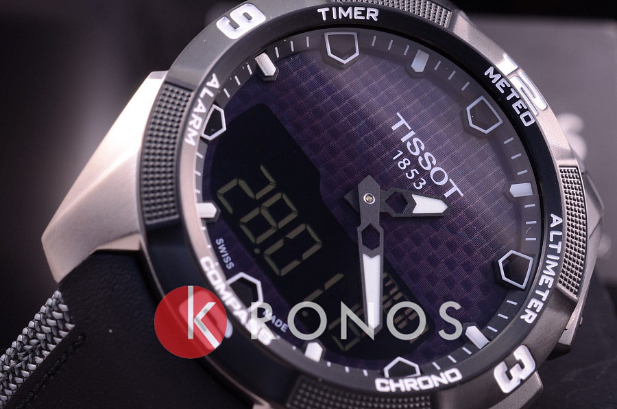 Часы Tissot T-Touch Expert Solar T091.420.46.051.01 — Швейцария, кварцевые