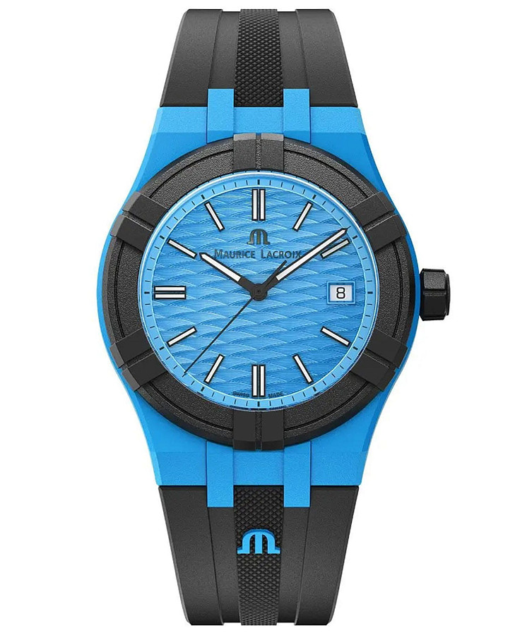 Часы Maurice Lacroix Aikon Tide AI2008-80080-300-0 — мужские, синий