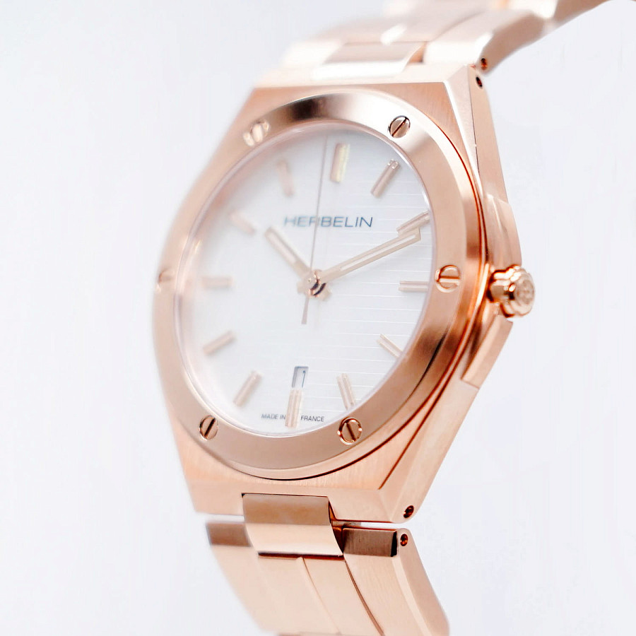 Часы Herbelin Cap Camarat 14545BPR19 — металл сталь, Франция