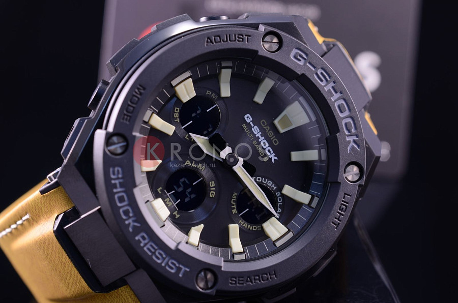 Часы Casio G-Shock GST-W120L-1B — Япония, электронные