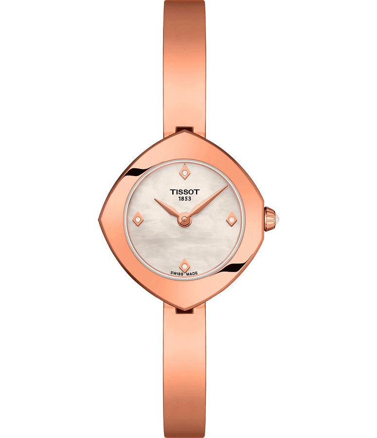 Часы Tissot Femini-T T113.109.33.116.00 — женские, перламутровый