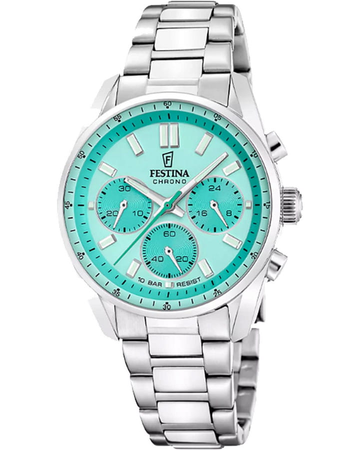 Часы Festina Boyfriend F20753/3 — мужские, бирюзовый