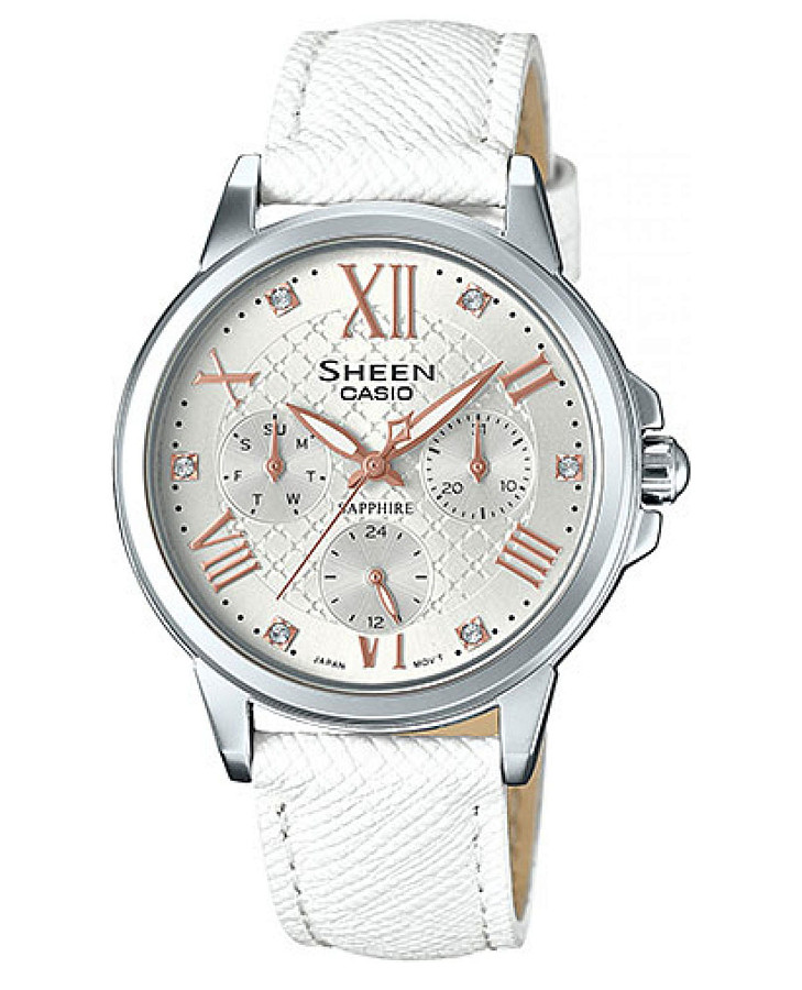 Часы Casio Sheen SHE-3511L-7A — женские, белый