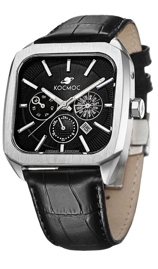 Часы Космос Марсоход II K 219.11.31 — механические, сталь металл
