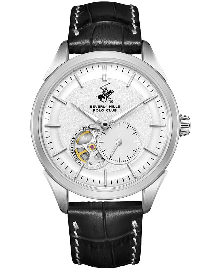 Часы Beverly Hills Polo Club BP3901X.331 — мужские, серебристый