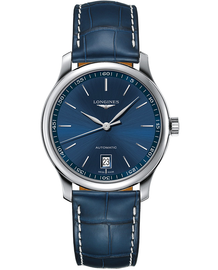 Часы Longines Master Collection L2.628.4.92.0 — мужские, синий
