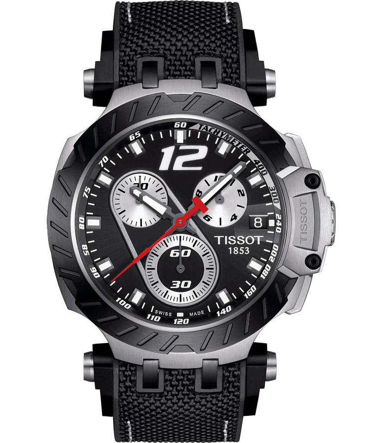Часы Tissot T-Race Jorge Lorenzo 2019 T115.417.27.057.00 — мужские, черный