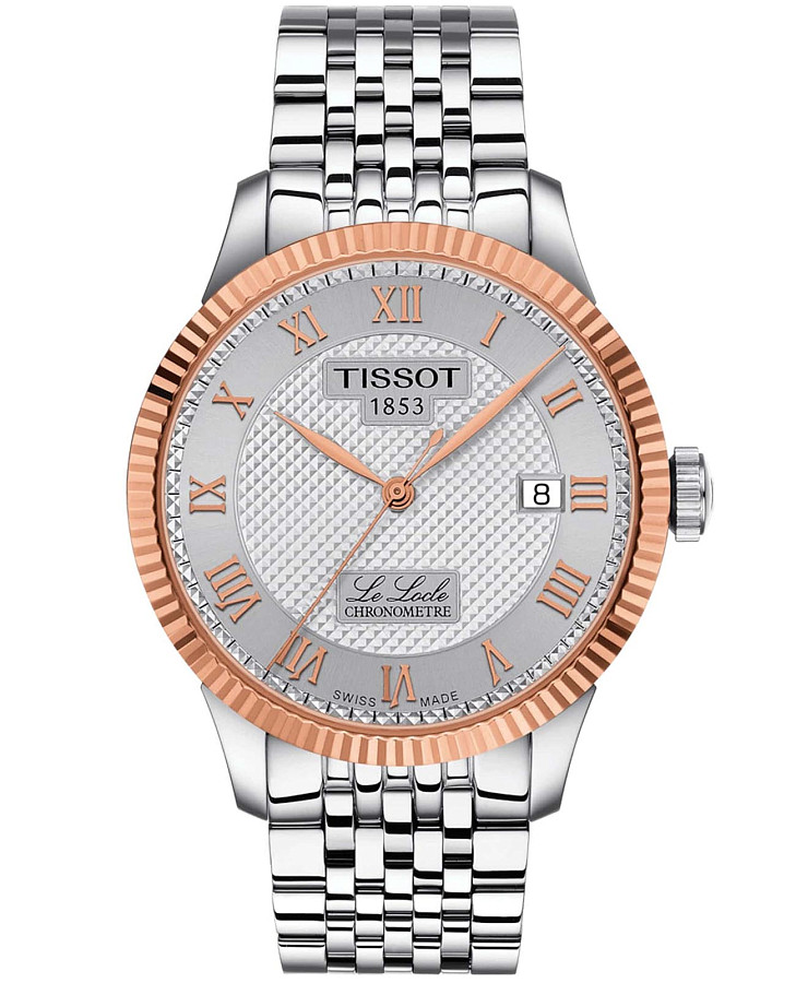 Часы Tissot Le Locle Automatic COSC Т932.408.41.033.00 — мужские, антрацитовый