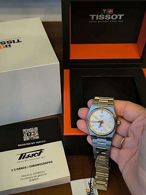 Фото покупателя: Швейцарские наручные часы Tissot PRX 35 mm T137.210.11.031.00