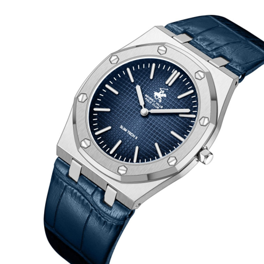 Часы Beverly Hills Polo Club Slim Tech Quartz Gents BP3924X.399 — кварцевые, сталь металл