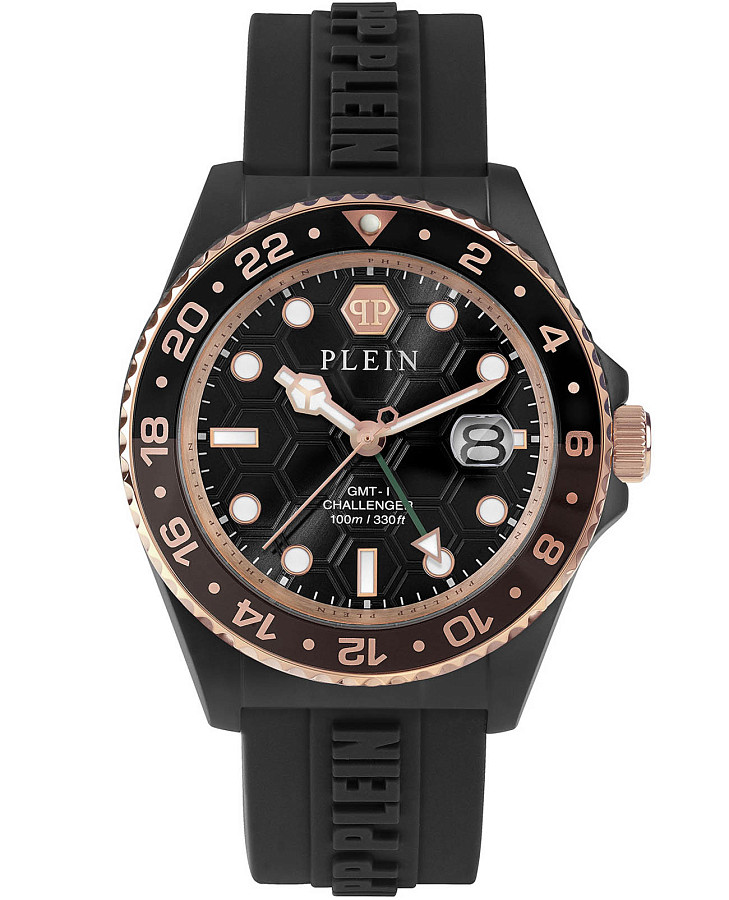 Часы Philipp Plein GMT-I Challenger PWYBA0823 — мужские, черный
