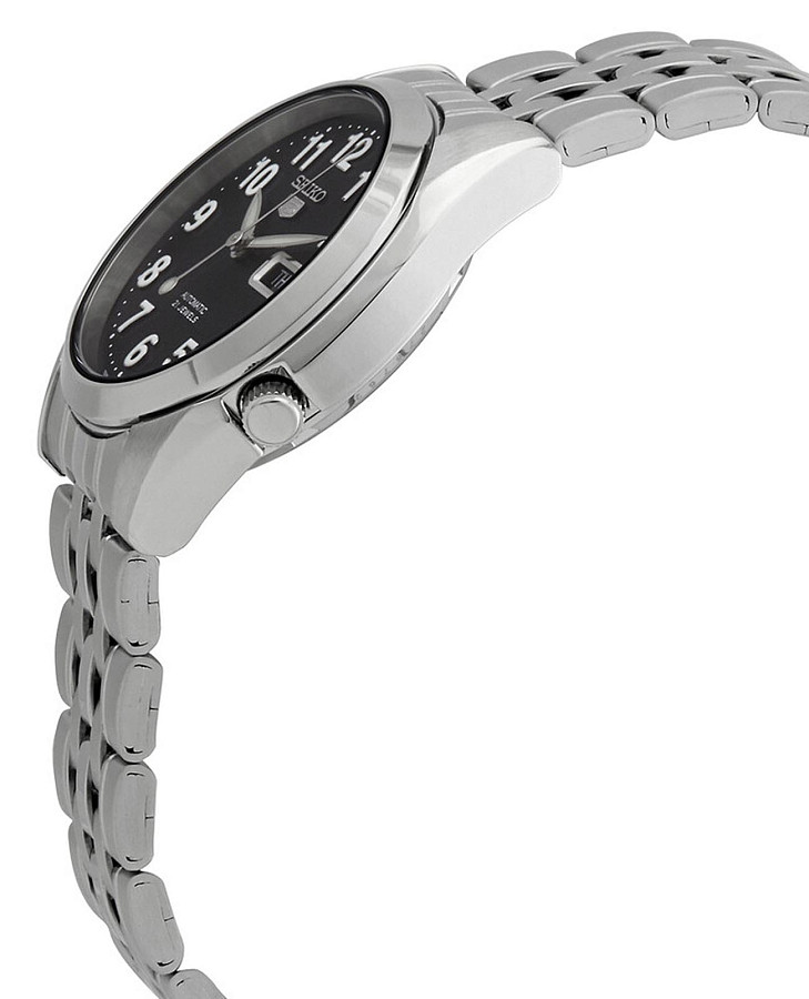 Часы Seiko 5 Regular SNK381K1 — черный, металл сталь