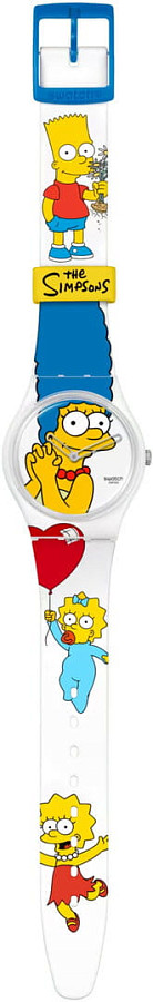 Часы Swatch Gent Biosourced Standart SO28Z116 — пластик, Швейцария