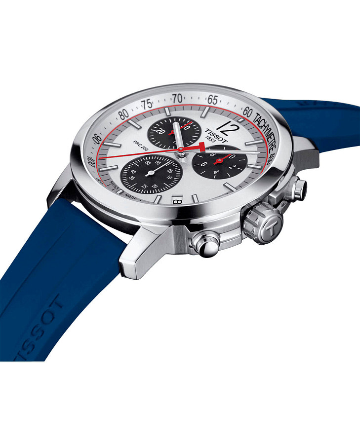 Часы Tissot PRC 200 IIHF Special Edition T114.417.17.037.00 — белый, сталь металл