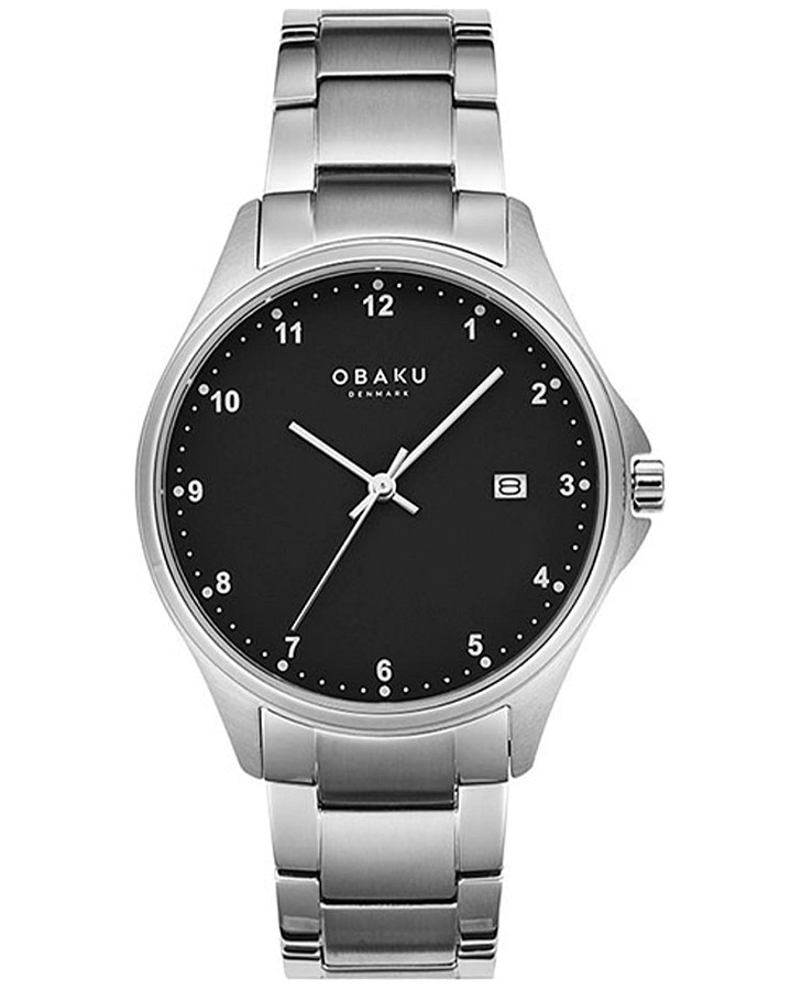 Часы Obaku Link V272GDTBST — женские, черный