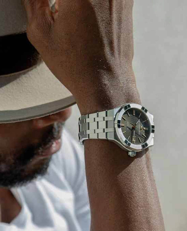 Часы Maurice Lacroix Aikon Automatic AI6008-SS002-331-2 — мужские, механические