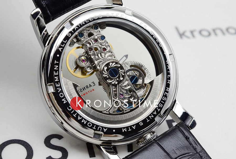 Часы Earnshaw Fowler ES-8225-01 — мужские, кожаный