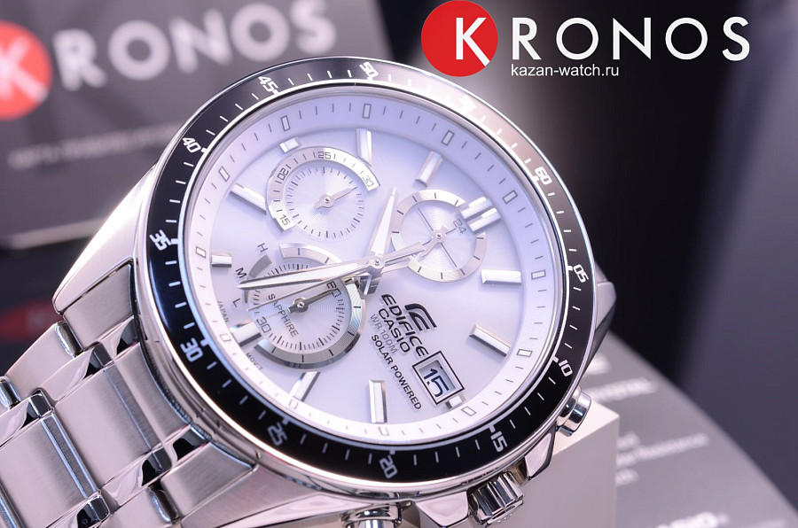Часы Casio Edifice EFS-S510D-7A — автокварц (кинетик), металл сталь