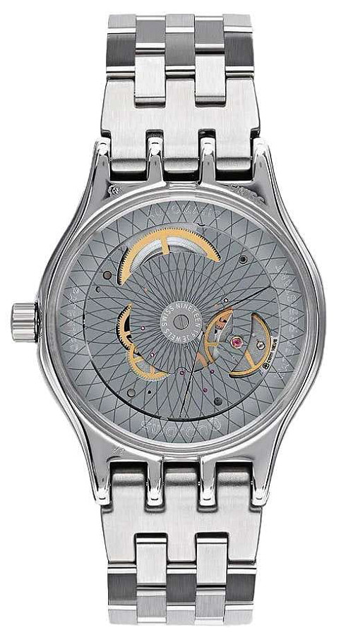 Часы Swatch Core YIS401GC — мужские, серебристый