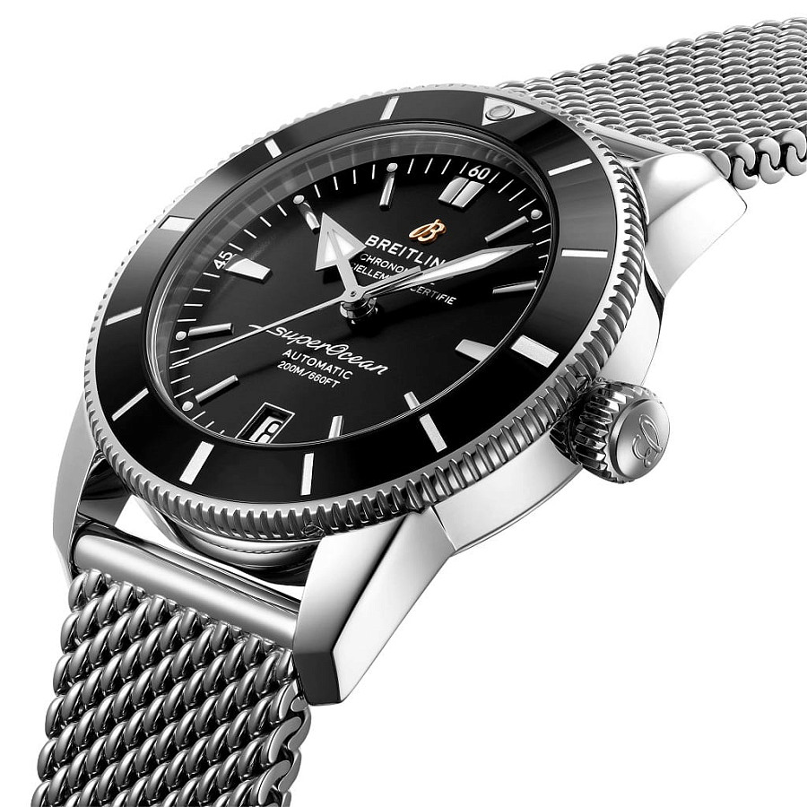 Часы Breitling Superocean Heritage B20 Automatic 42 AB2010121B1A1 — механические, сталь металл