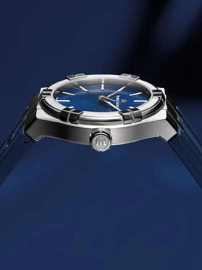 Часы Maurice Lacroix Aikon Quartz AI1106-SS000-430-4 — металл сталь, Швейцария