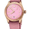Швейцарские механические часы Oris Divers Sixty‑Five 'Cotton Candy' 01 733 7771 3158-07 3 19 04BRS